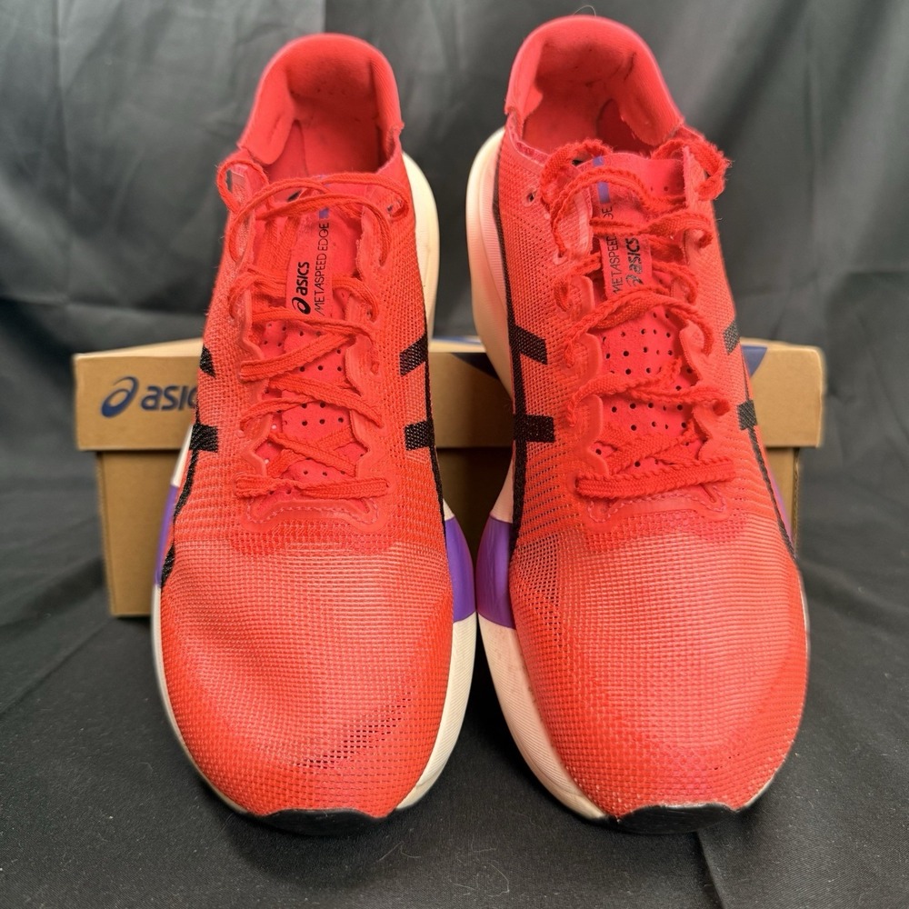 ASICS Metaspeed Edge Tokyo Flash Red Mens Size 8.5 Women's Size 10 Running Shoes - Picture 3 of 16